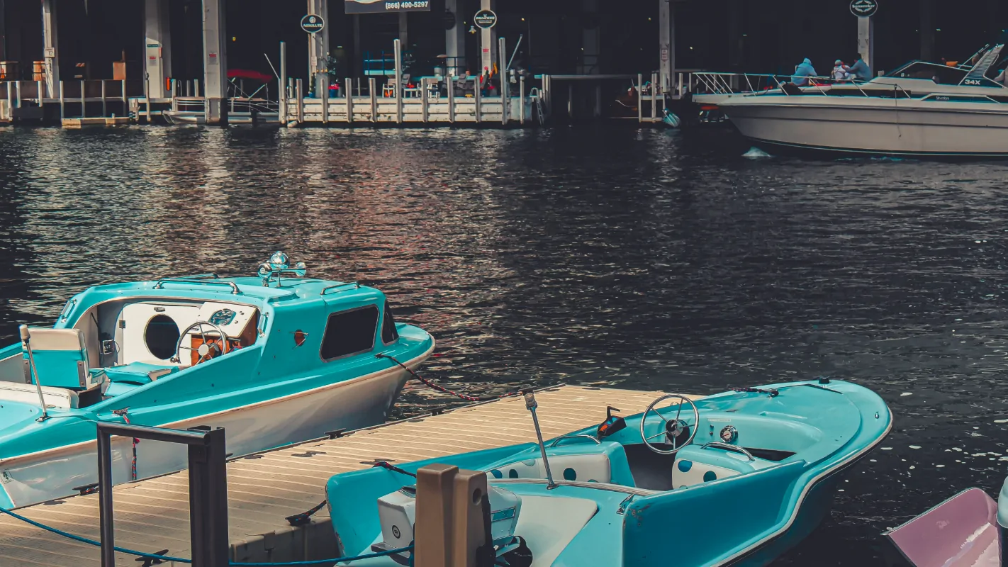 Blue Boats